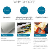 QKART Posters and Prints Canvas Painting Deer Wall Pictures for Living Room Decorative Pictures Home Decor Oil Painting - one46.com.au