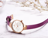 NAVIFORCE Women Fashion Blue Quartz Watch Lady Leather Watchband High Quality Casual Waterproof Wristwatch Gift for Wife 2019 - one46.com.au