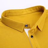 2019 New Fashion Brands Summer Polo Shirt Mens Solid Color Short Sleeve Slim Fit Top Grade boys Poloshirt Casual Men's Clothing - one46.com.au