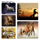 MaiYaCa Funny Dashing Horse Comfort Mouse Mat Gaming Mousepad Size for 180*220 200*250 250*290 Design Mouse Pad - one46.com.au