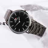 Mens Watches Top Brand Luxury Men's Watch Men Watch Fashion Black Stainless Steel Watch Men Clock kol saati relogio masculino - one46.com.au