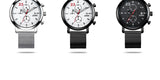 SINOBI Top Brand Men's Chronograph Sport Watches Auto Date Military Men's Watch Men Watch Waterproof Watches Clock reloj hombre - one46.com.au