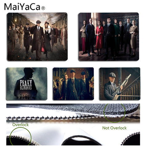 MaiYaCa  Peaky Blinders Breaking Bad Hard gamer play mats Mousepad Size for 25x29CM Speed Version Gaming Mousepads - one46.com.au