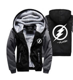 2019 Winter The  Jackets men hipster Coat Anime Justice League Hooded fashion Thick Zipper Sweatshirt fleece tracksuit down - one46.com.au