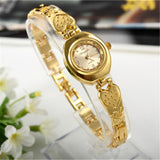 Women Bracelet Watch Mujer Golden Relojes Small Dial Quartz leisure Watch Popular Wristwatch Hour female ladies elegant watches - one46.com.au