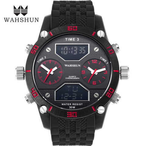 Fashion Men Sports Watches Waterproof 100m Outdoor Fun Digital Alloy Watch Swimming Diving Wristwatch Reloj Hombre Montre Homme - one46.com.au