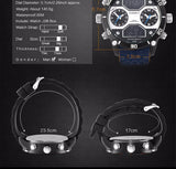 Fashion Men Sports Watches Waterproof 100m Outdoor Fun Digital Alloy Watch Swimming Diving Wristwatch Reloj Hombre Montre Homme - one46.com.au