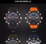 Fashion Men Sports Watches Waterproof 100m Outdoor Fun Digital Alloy Watch Swimming Diving Wristwatch Reloj Hombre Montre Homme - one46.com.au