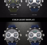 Fashion Men Sports Watches Waterproof 100m Outdoor Fun Digital Alloy Watch Swimming Diving Wristwatch Reloj Hombre Montre Homme - one46.com.au