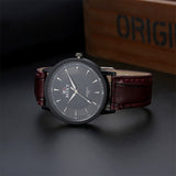 SOXY Fashion Leather Quartz Watch Casual Business Watches Men Sports Watch Hombre Hour Clock Gift montre homme relogio masculino - one46.com.au