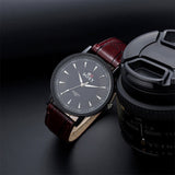 SOXY Fashion Leather Quartz Watch Casual Business Watches Men Sports Watch Hombre Hour Clock Gift montre homme relogio masculino - one46.com.au