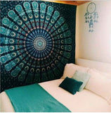 Home Furnishing Bohemian Mandala Tapestry Wall Hanging Sandy Beach Picnic Throw Rug Blanket Camping Tent Travel Sleeping Pad - one46.com.au