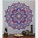 Home Furnishing Bohemian Mandala Tapestry Wall Hanging Sandy Beach Picnic Throw Rug Blanket Camping Tent Travel Sleeping Pad - one46.com.au