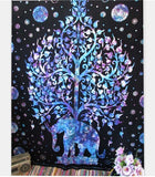 Home Furnishing Bohemian Mandala Tapestry Wall Hanging Sandy Beach Picnic Throw Rug Blanket Camping Tent Travel Sleeping Pad - one46.com.au