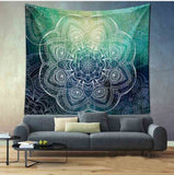 Home Furnishing Bohemian Mandala Tapestry Wall Hanging Sandy Beach Picnic Throw Rug Blanket Camping Tent Travel Sleeping Pad - one46.com.au