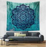 Home Furnishing Bohemian Mandala Tapestry Wall Hanging Sandy Beach Picnic Throw Rug Blanket Camping Tent Travel Sleeping Pad - one46.com.au