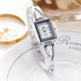New Fashion Rhinestone Watches Women Luxury Brand Stainless Steel Bracelet watches Ladies Quartz Dress Watches reloj mujer Clock - one46.com.au