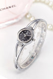 New Fashion Rhinestone Watches Women Luxury Brand Stainless Steel Bracelet watches Ladies Quartz Dress Watches reloj mujer Clock - one46.com.au
