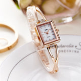 New Fashion Rhinestone Watches Women Luxury Brand Stainless Steel Bracelet watches Ladies Quartz Dress Watches reloj mujer Clock - one46.com.au