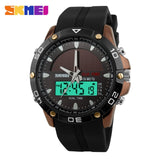 SKMEI Men's Solar Quartz Digital Watch Men Sports Watches Relojes Relogio Masculino LED Display Military Waterproof Wristwatches - one46.com.au