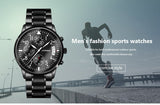 SINOBI Luxury Multifunction Sport Wrist watches Top Brand Waterproof Chronograph Watch Men Watch Clock saat relojes hombre 2017 - one46.com.au