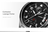 SINOBI Luxury Multifunction Sport Wrist watches Top Brand Waterproof Chronograph Watch Men Watch Clock saat relojes hombre 2017 - one46.com.au