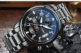 SINOBI Luxury Multifunction Sport Wrist watches Top Brand Waterproof Chronograph Watch Men Watch Clock saat relojes hombre 2017 - one46.com.au