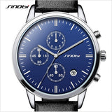 SINOBI Fashion Sports Wrist Watches Multifunction Chronograph Watch Men Luxury Brand Auto Date Quartz Watch relogio masculino - one46.com.au