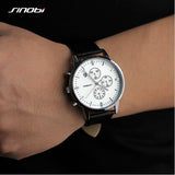 SINOBI Fashion Sports Wrist Watches Multifunction Chronograph Watch Men Luxury Brand Auto Date Quartz Watch relogio masculino - one46.com.au
