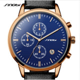 SINOBI Fashion Sports Wrist Watches Multifunction Chronograph Watch Men Luxury Brand Auto Date Quartz Watch relogio masculino - one46.com.au