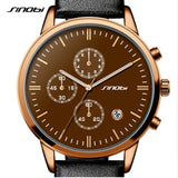 SINOBI Fashion Sports Wrist Watches Multifunction Chronograph Watch Men Luxury Brand Auto Date Quartz Watch relogio masculino - one46.com.au