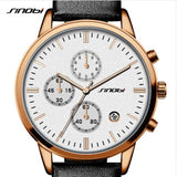 SINOBI Fashion Sports Wrist Watches Multifunction Chronograph Watch Men Luxury Brand Auto Date Quartz Watch relogio masculino - one46.com.au