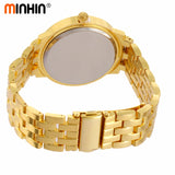 MINHIN Luxury Women Dress Watches New Design Quartz Wristwatches Fashion Casual Gold/Silver/Rose Gold Colors Bracelet Watch - one46.com.au