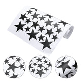 39Pcs/lot DIY Star Wall Stickers Five-pointed Star Removable PVC Home Wall Decals For Living Room Ceiling Decoration - one46.com.au