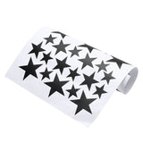 39Pcs/lot DIY Star Wall Stickers Five-pointed Star Removable PVC Home Wall Decals For Living Room Ceiling Decoration - one46.com.au