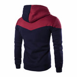 Winter Hoodies Men Sudaderas Hombre Hip Hop Mens Hoodie Decorative Pocket Patchwork Sweatshirt LM58 - one46.com.au