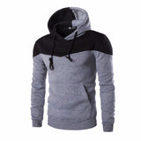 Winter Hoodies Men Sudaderas Hombre Hip Hop Mens Hoodie Decorative Pocket Patchwork Sweatshirt LM58 - one46.com.au