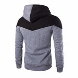 Winter Hoodies Men Sudaderas Hombre Hip Hop Mens Hoodie Decorative Pocket Patchwork Sweatshirt LM58 - one46.com.au