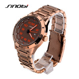 SINOBI watch men watch luxury stainless steel watches fashion auto date mens watches hour clock relogio masculino reloj hombre - one46.com.au