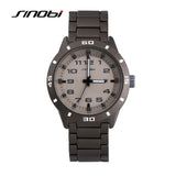 SINOBI watch men watch luxury stainless steel watches fashion auto date mens watches hour clock relogio masculino reloj hombre - one46.com.au