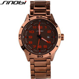 SINOBI watch men watch luxury stainless steel watches fashion auto date mens watches hour clock relogio masculino reloj hombre - one46.com.au