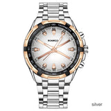 BOAMIGO brand men quartz watch luxury male dress fashion sport watches gold stainless steel gift wristwatches  relogio masculino - one46.com.au