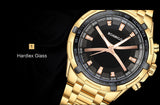 BOAMIGO brand men quartz watch luxury male dress fashion sport watches gold stainless steel gift wristwatches  relogio masculino - one46.com.au