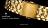 BOAMIGO brand men quartz watch luxury male dress fashion sport watches gold stainless steel gift wristwatches  relogio masculino - one46.com.au