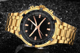 BOAMIGO brand men quartz watch luxury male dress fashion sport watches gold stainless steel gift wristwatches  relogio masculino - one46.com.au
