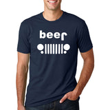 Funny Drinking Beer Off Roading Printed T-Shirt Men's fashion Short Sleeve O-Neck TShirt 2019 Summer Streetwear Hip Hop Tops Tee - one46.com.au