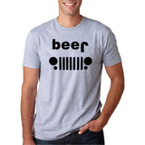 Funny Drinking Beer Off Roading Printed T-Shirt Men's fashion Short Sleeve O-Neck TShirt 2019 Summer Streetwear Hip Hop Tops Tee - one46.com.au