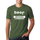 Funny Drinking Beer Off Roading Printed T-Shirt Men's fashion Short Sleeve O-Neck TShirt 2019 Summer Streetwear Hip Hop Tops Tee - one46.com.au
