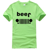 Funny Drinking Beer Off Roading Printed T-Shirt Men's fashion Short Sleeve O-Neck TShirt 2019 Summer Streetwear Hip Hop Tops Tee - one46.com.au