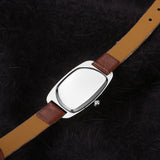 FanTeeDa Brand Fashion Women Watches Quartz Watch Leather Silver Dial Dress Bracelet Wristwatches Female Sport Outside Watch - one46.com.au